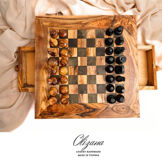 Sample Wooden Chess with storage