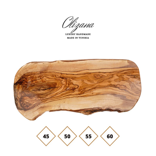 Rectangular Olive Wood Cutting Board