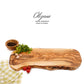 Rectangular Olive Wood Cutting Board