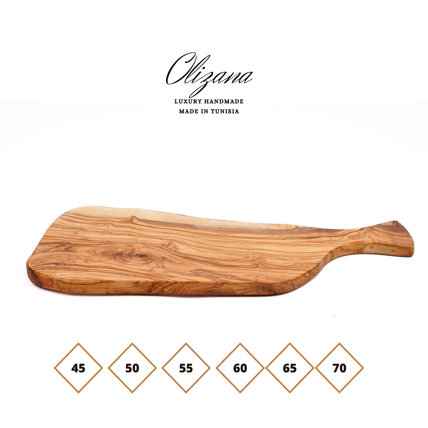 Large Natural Wood Cutting Board