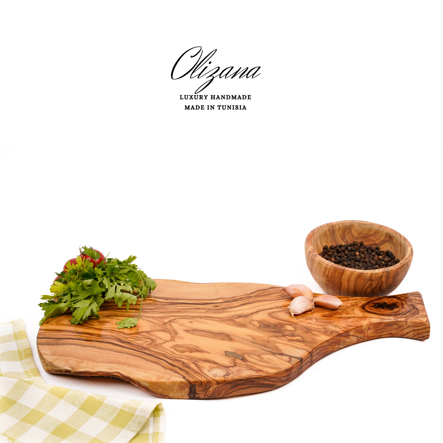 Large Natural Wood Cutting Board