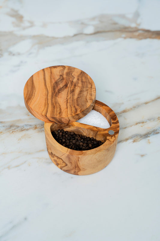 Handcrafted Olive Wood Spice Box