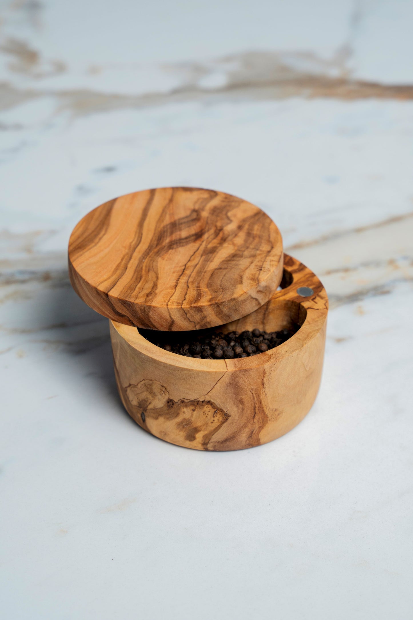 Handcrafted Olive Wood Spice Box