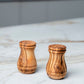 Handcrafted Olive Wood Salt Cellar