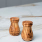 Handcrafted Olive Wood Salt Cellar