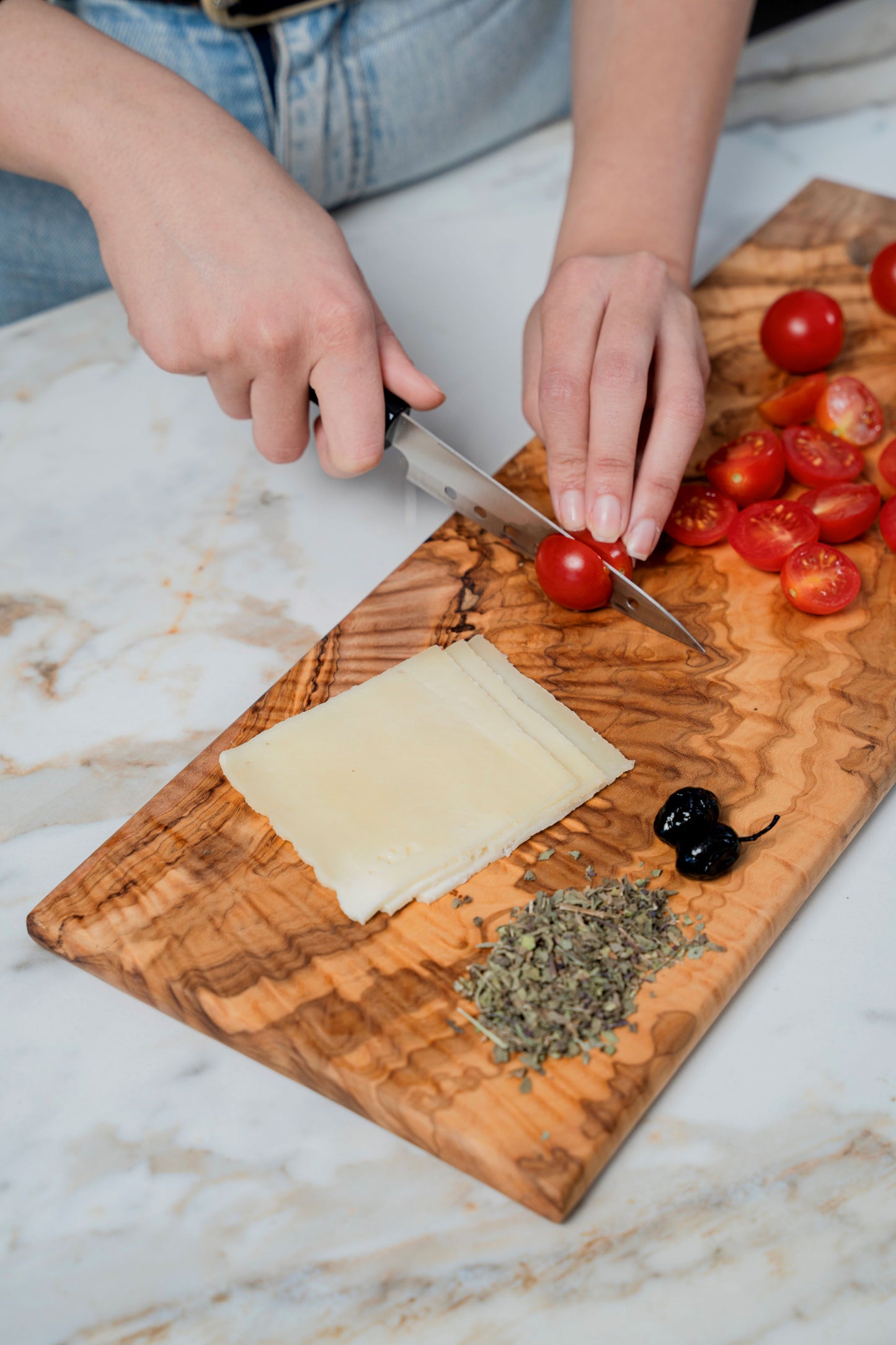 Handcrafted Olive Wood Cutting Board