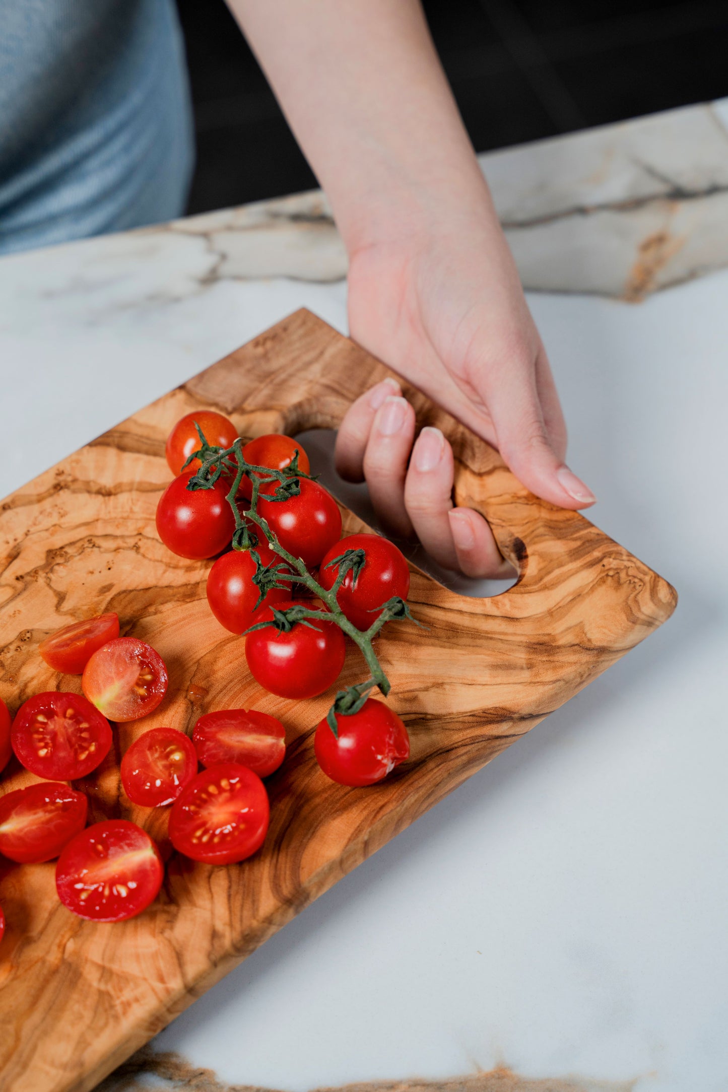 Handcrafted Olive Wood Cutting Board