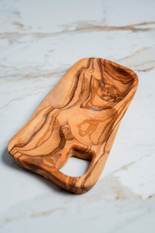 Handcrafted Olive Wood Serving Board