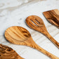 Set Of 6 Spoon Luxury Olive Wood